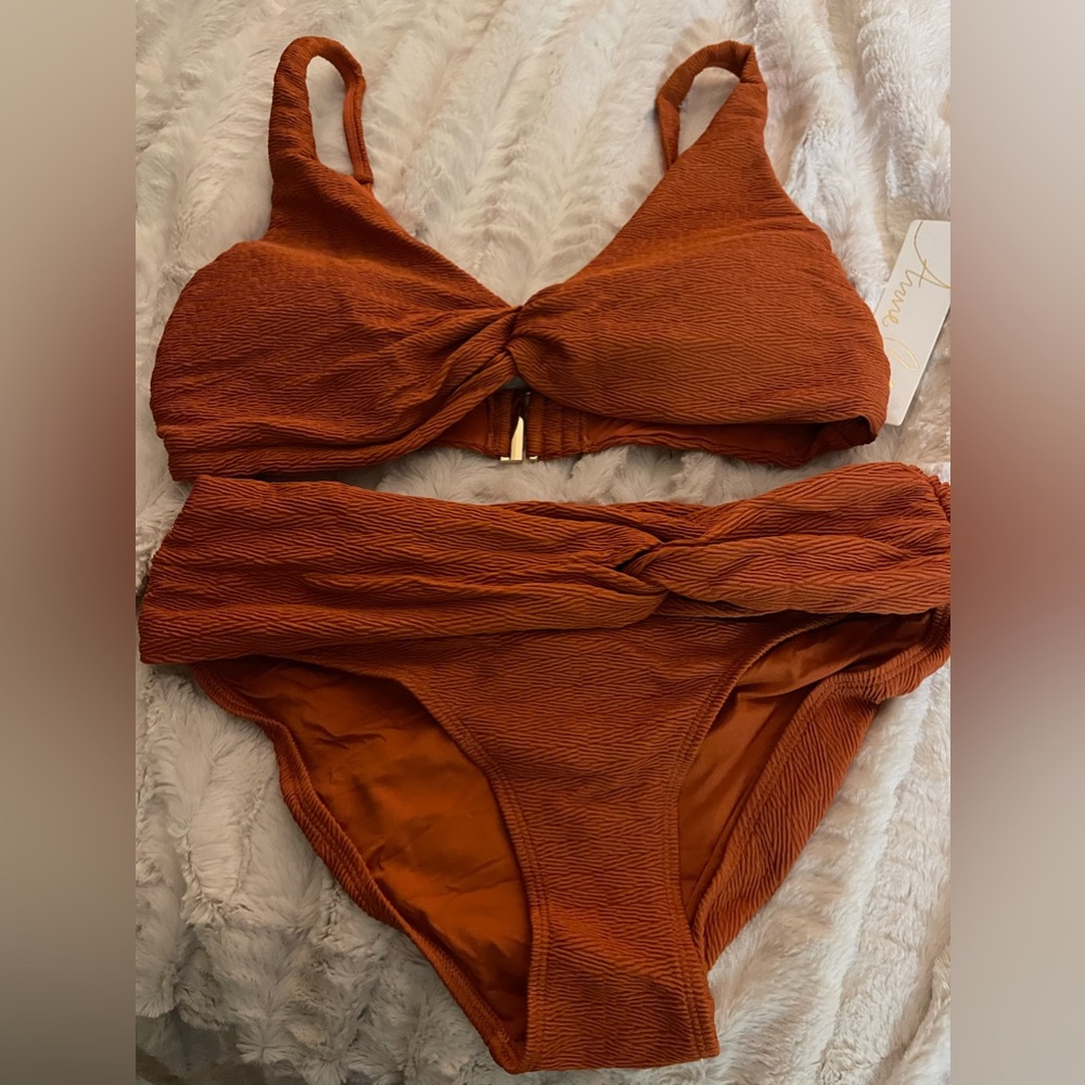 Anne Cole Brown one piece